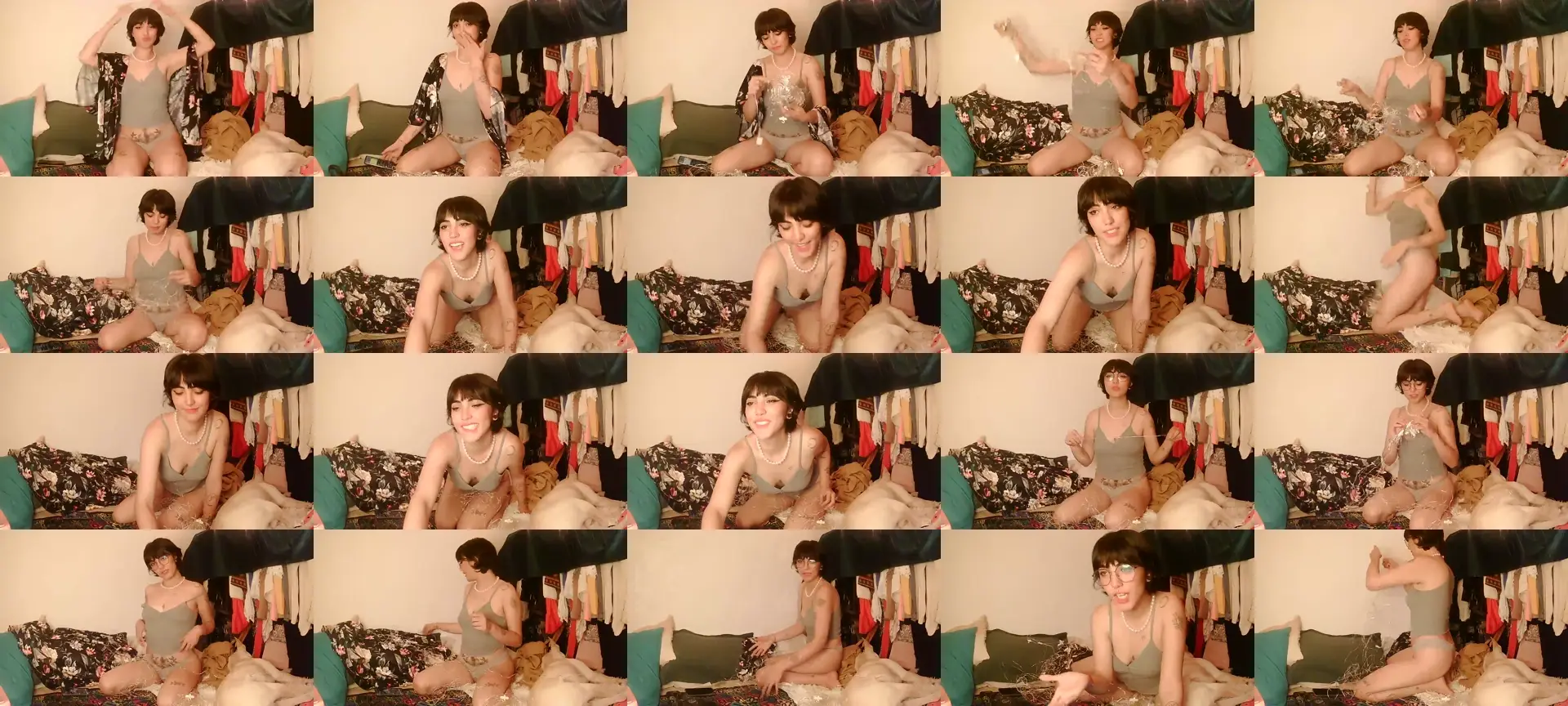 GabyCandy photo contact sheet