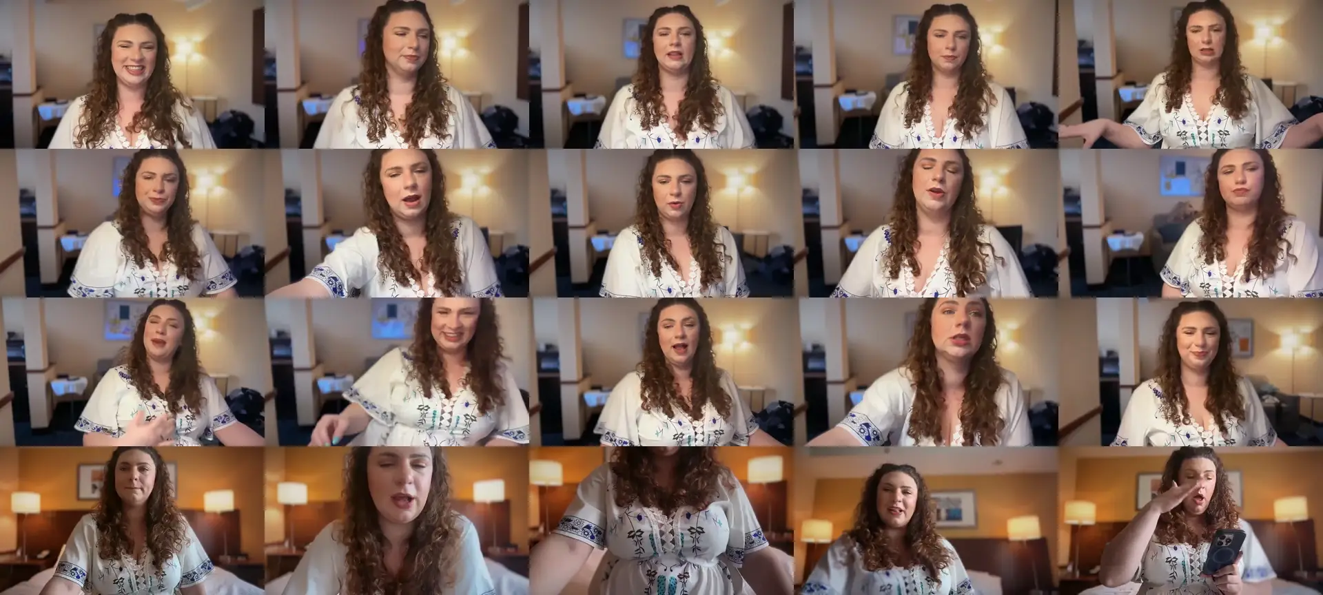 Gemdeer photo contact sheet