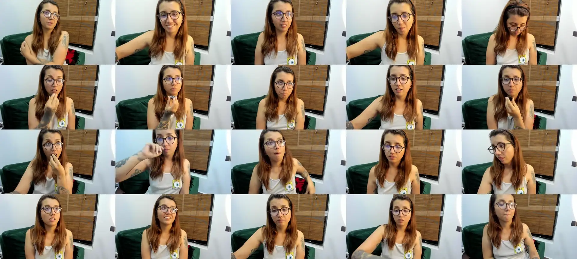 ghostcrimson photo contact sheet