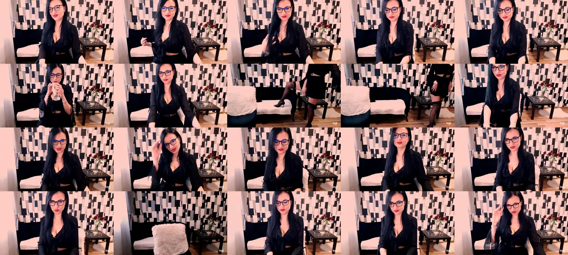 GoddessMimi photo contact sheet