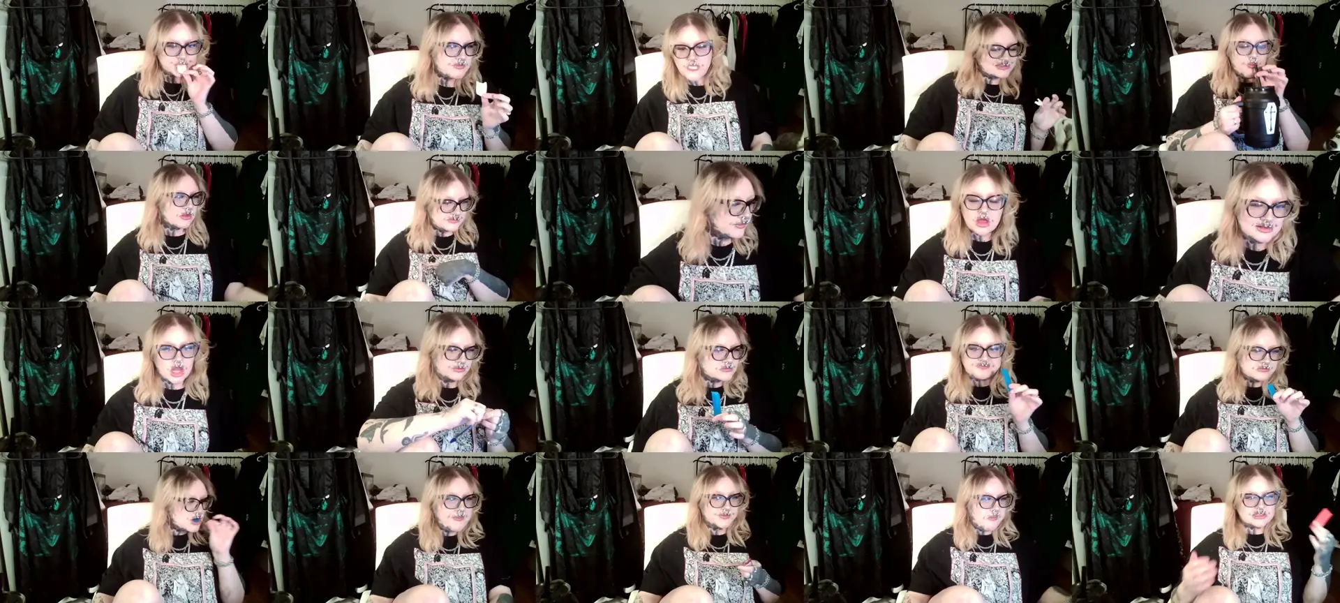 grindhouseho photo contact sheet