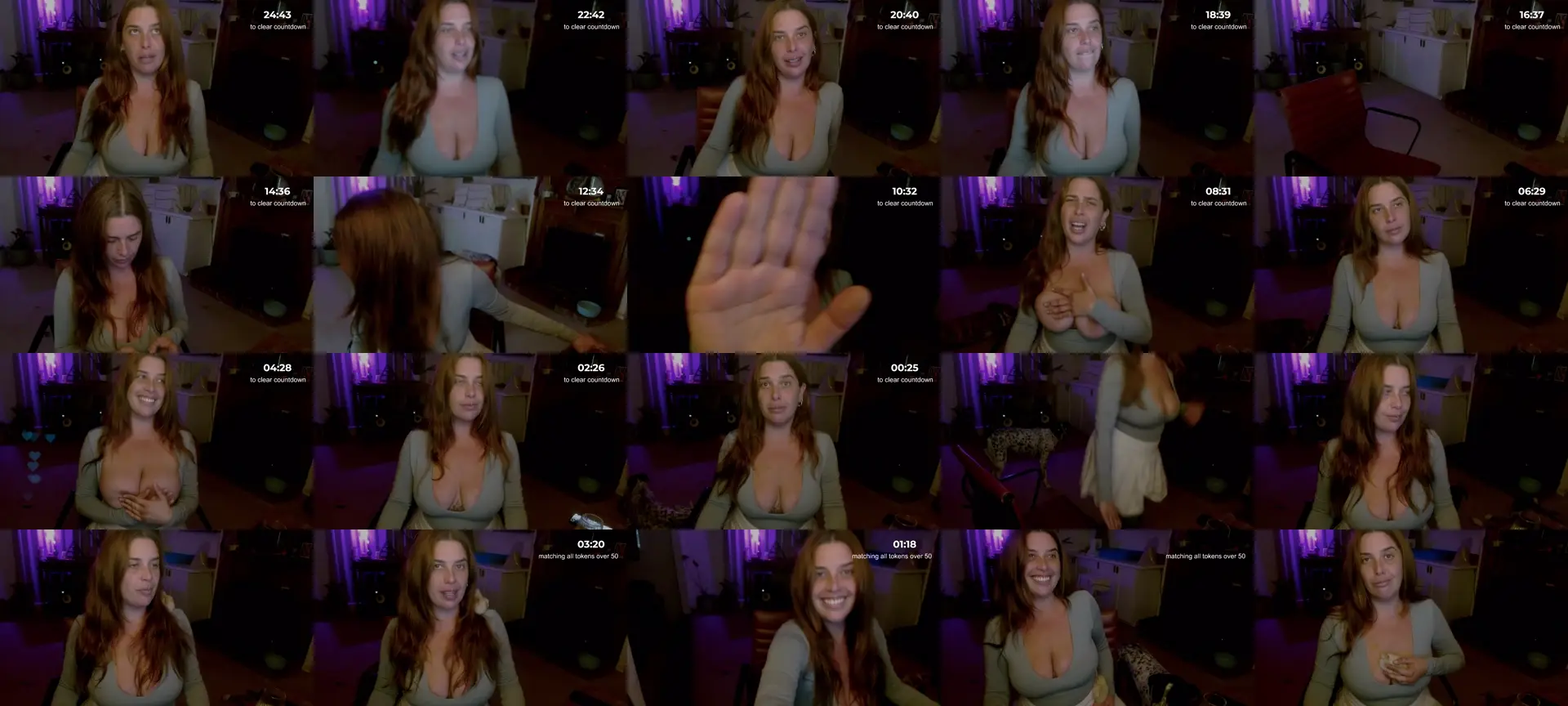 honeytits_ photo contact sheet