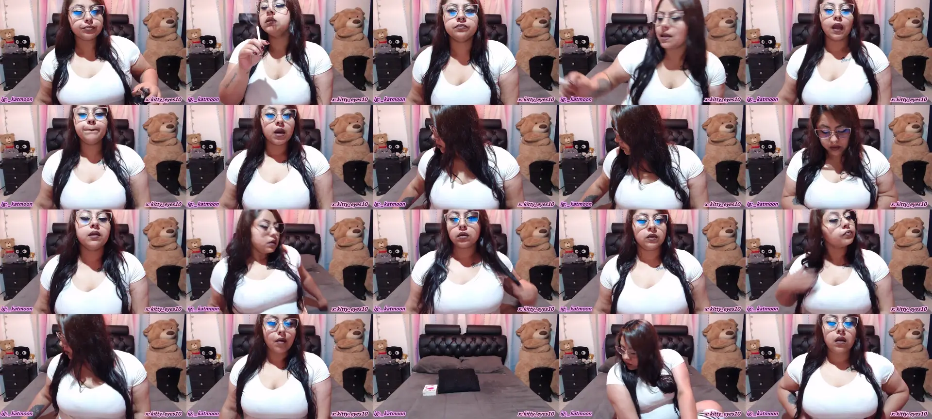 Kitty_eyes photo contact sheet