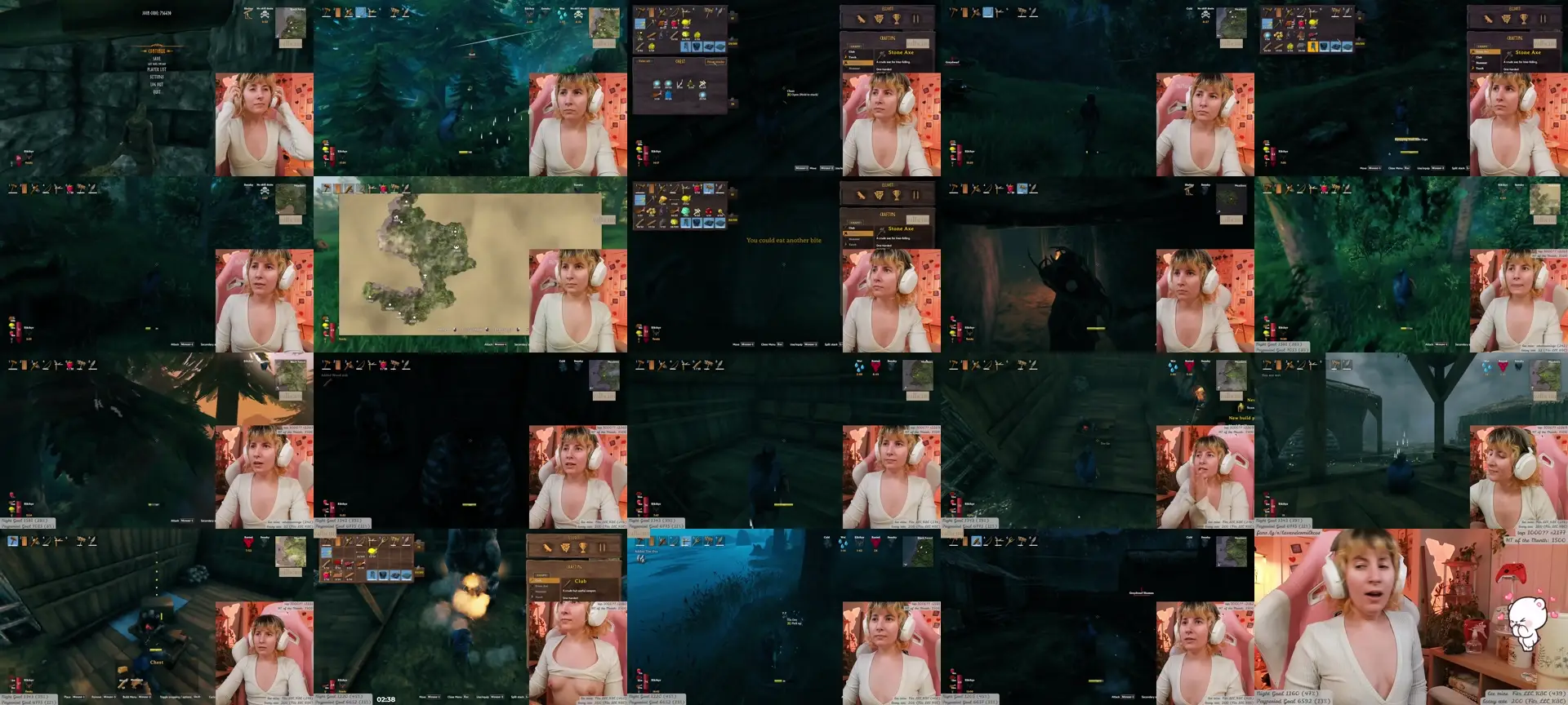 KomoBear photo contact sheet