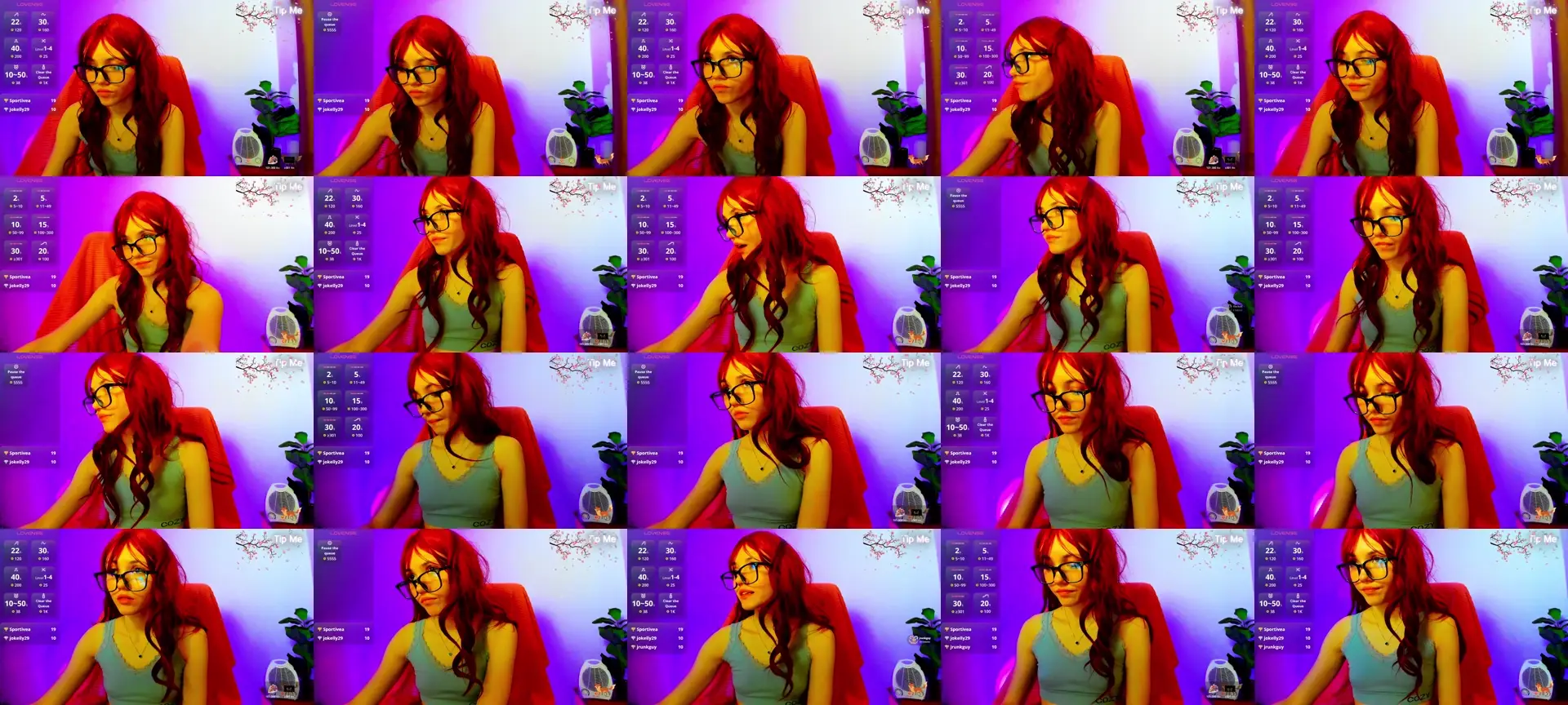 Kotomimis photo contact sheet