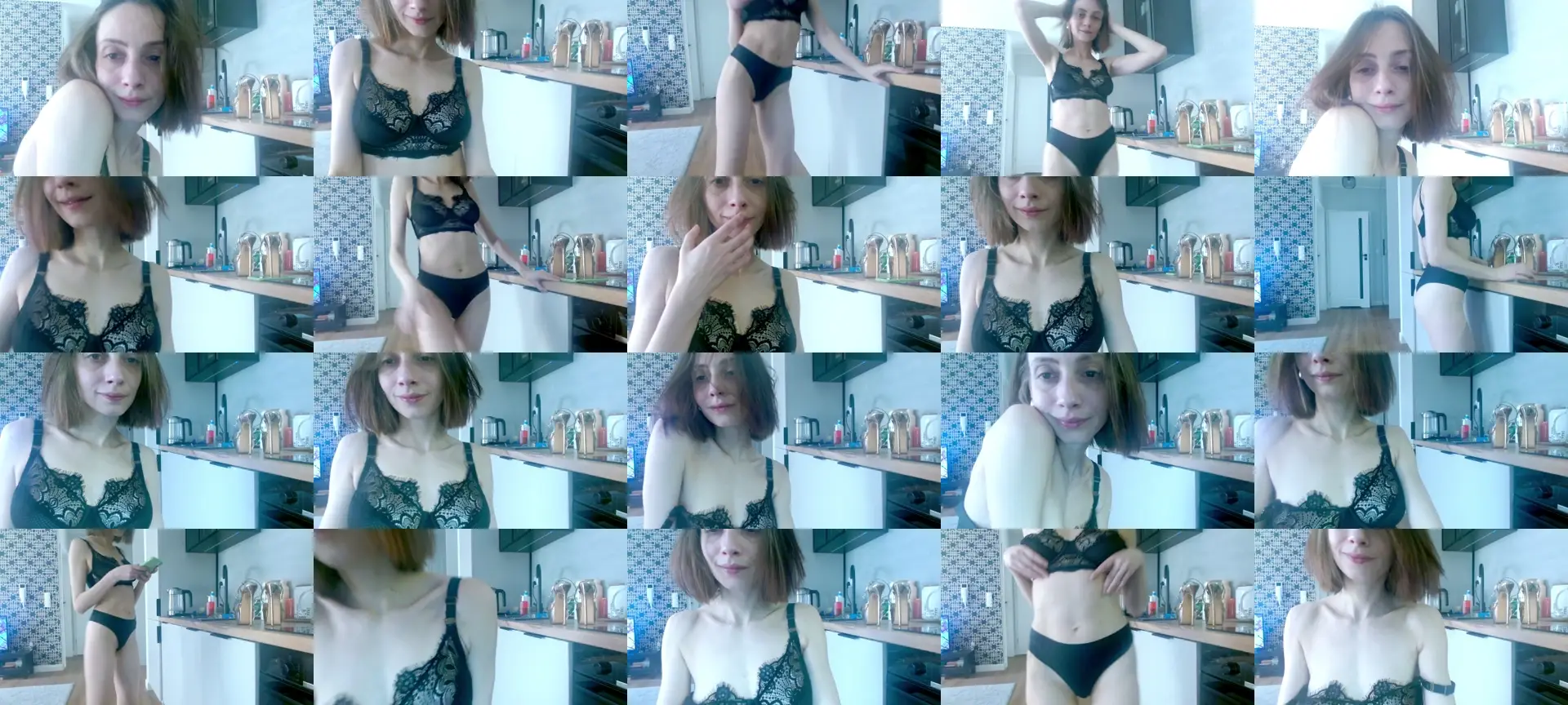 Ladysweety photo contact sheet