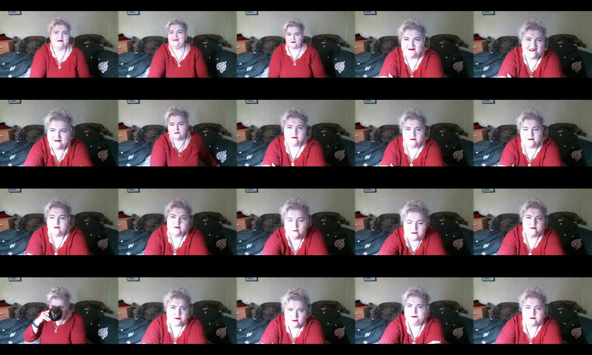 Lana005 photo contact sheet