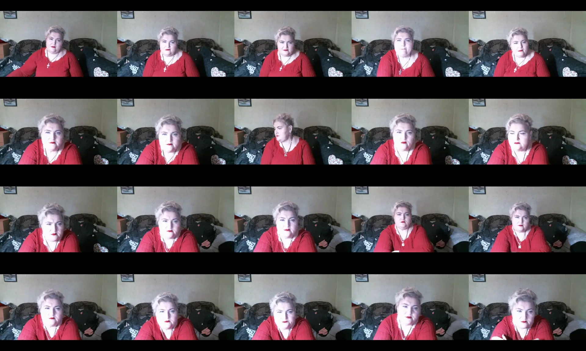 Lana005 photo contact sheet