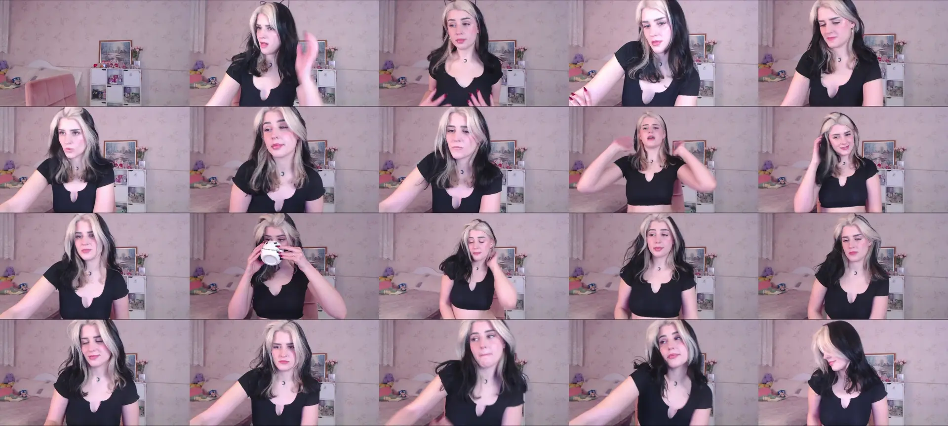 LissaLucy photo contact sheet