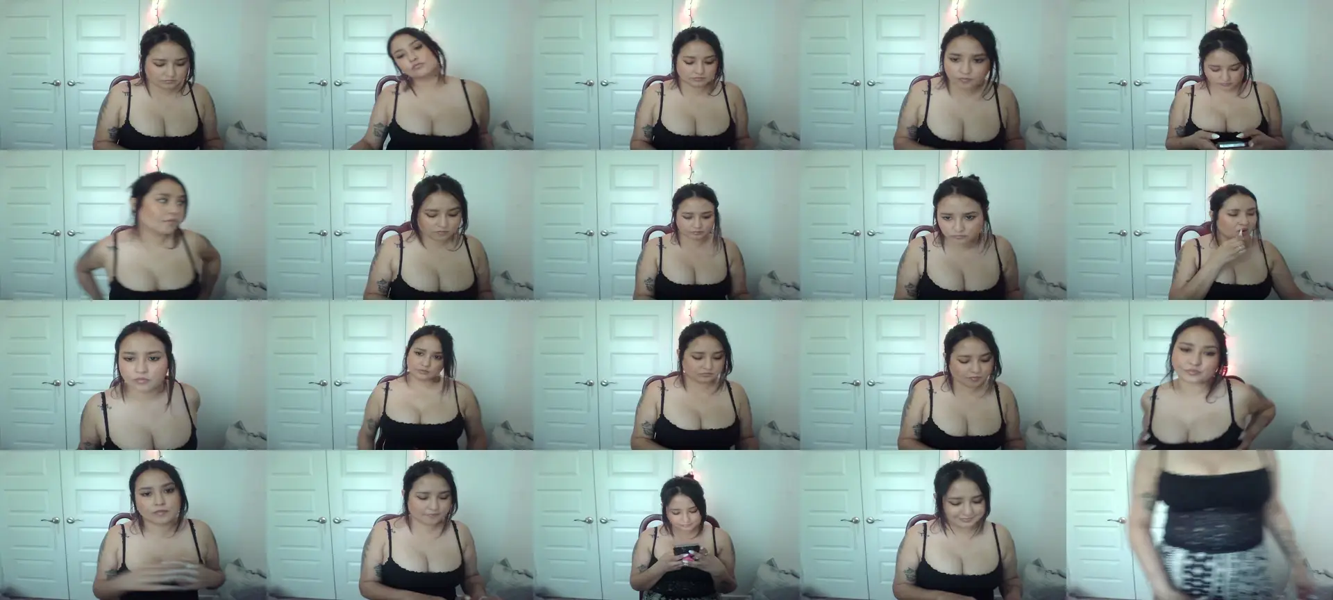 LuciannaLayne photo contact sheet