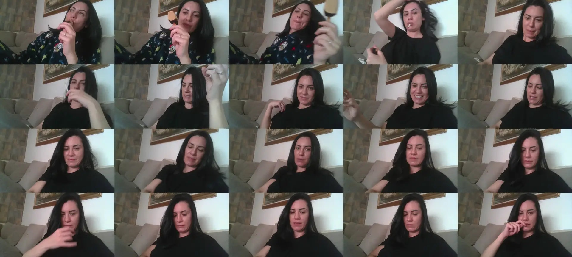 LuckyYsa photo contact sheet