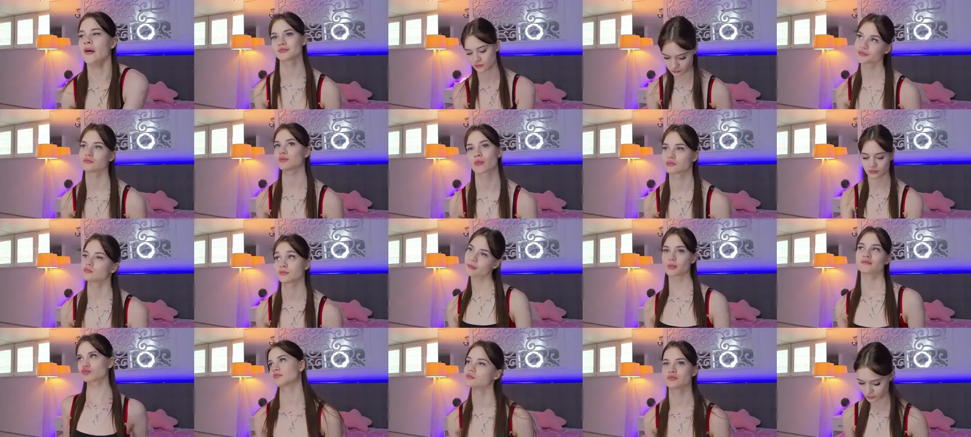 LuisaClover photo contact sheet