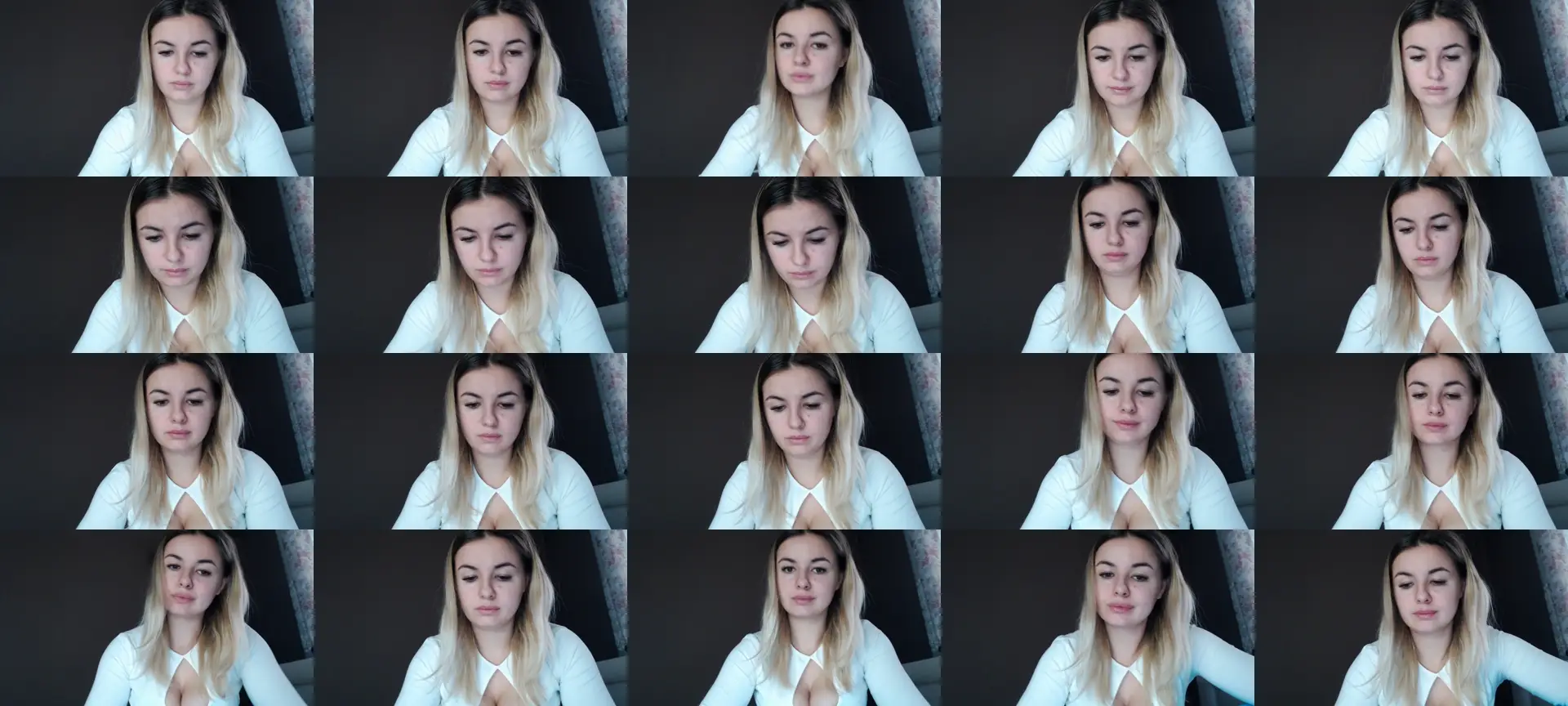 Meganwantyou photo contact sheet