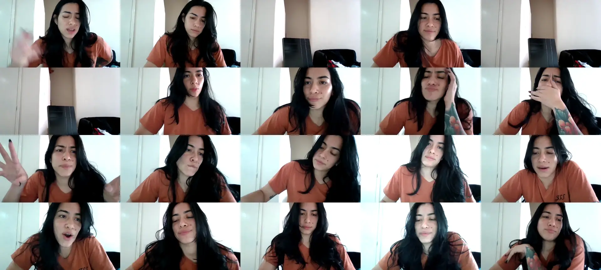 MichellRay photo contact sheet