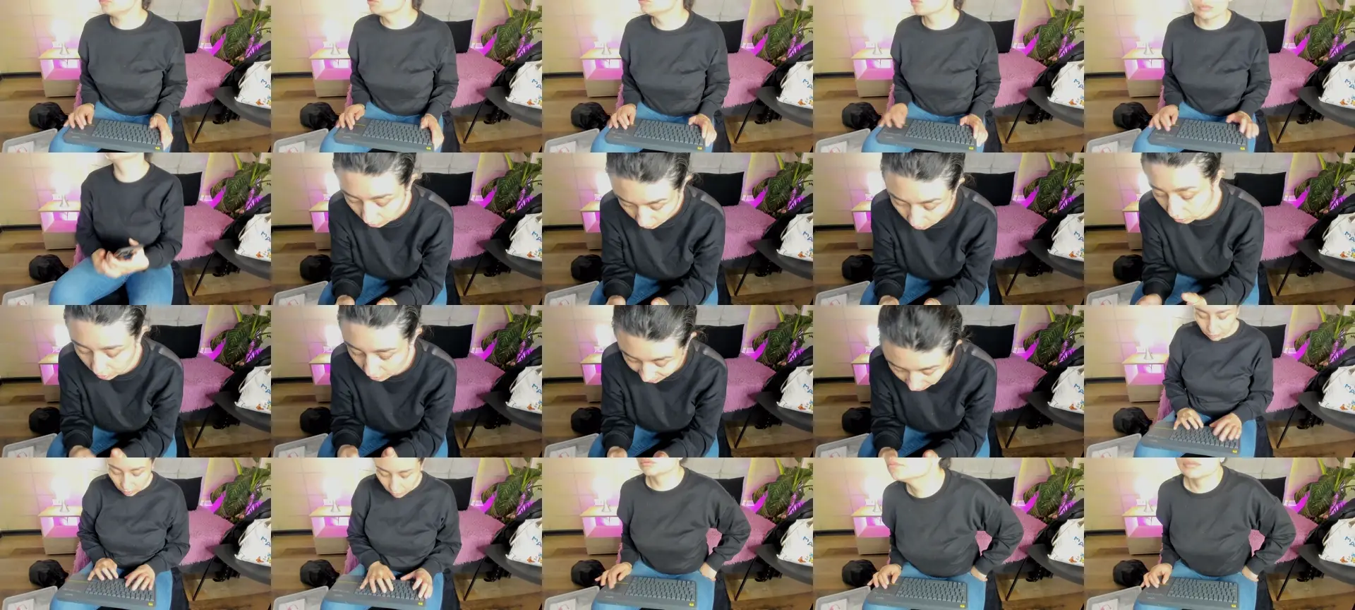 Michonne_k photo contact sheet