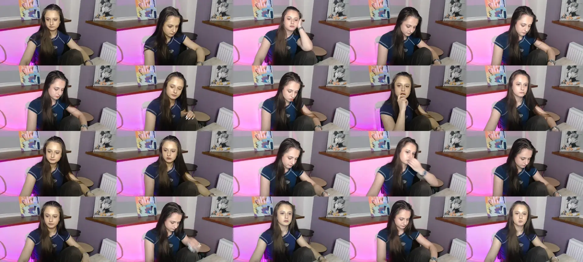 Milky_bunny_ photo contact sheet