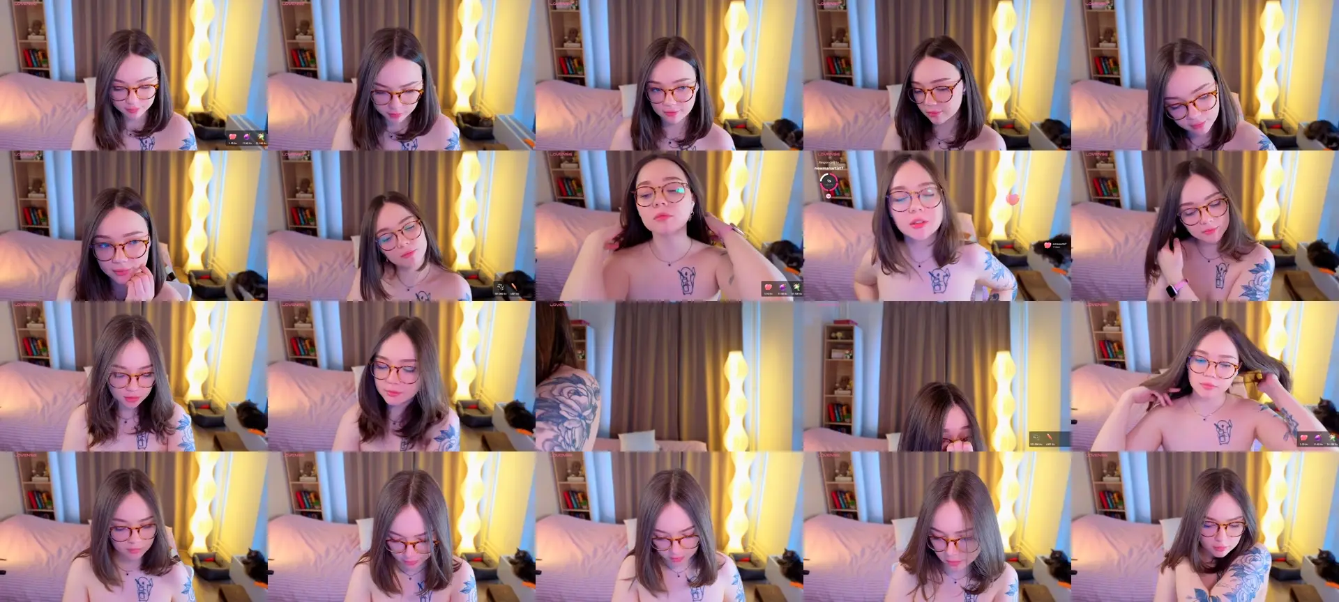 Milly_Saint photo contact sheet