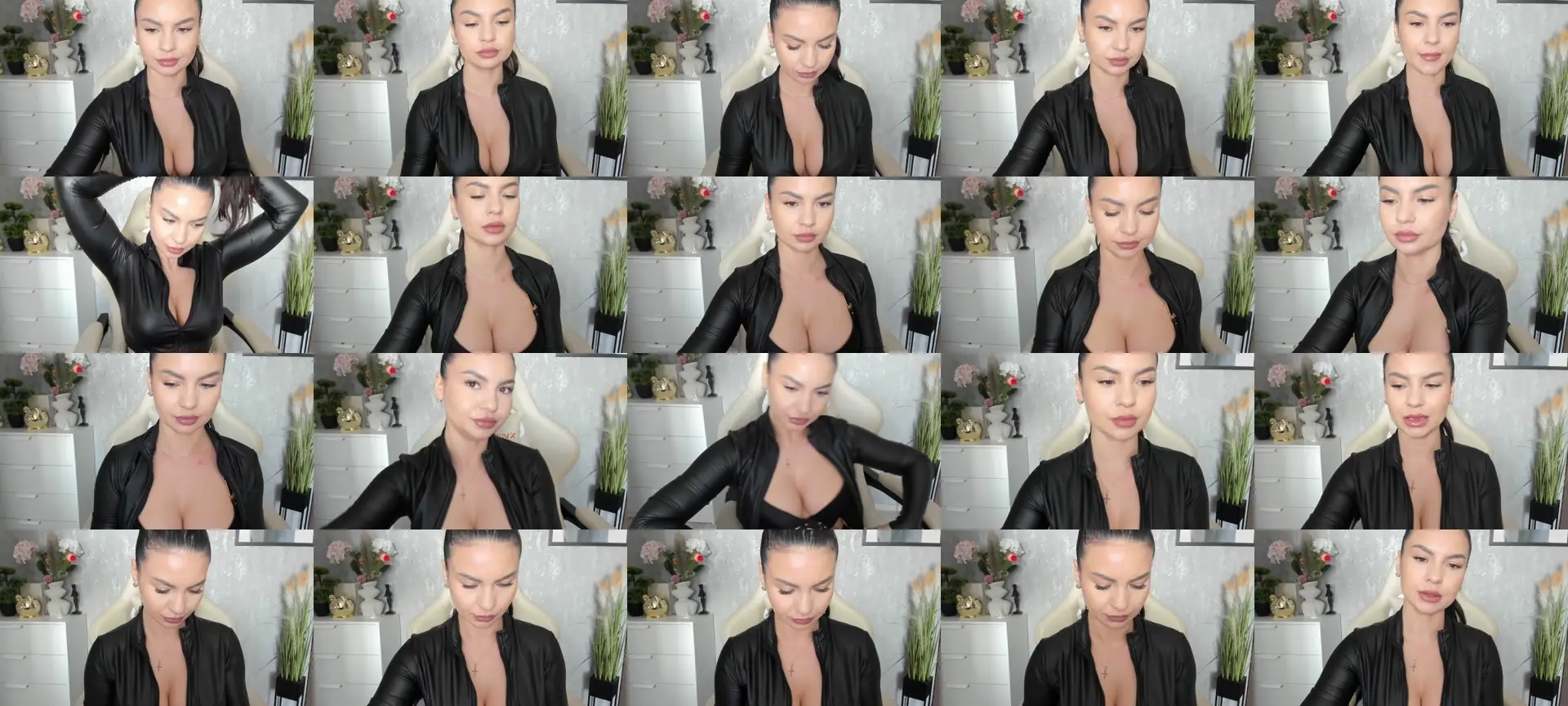 MistressMia photo contact sheet