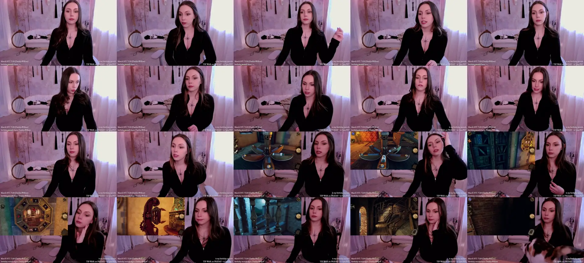 MollyMaeve photo contact sheet