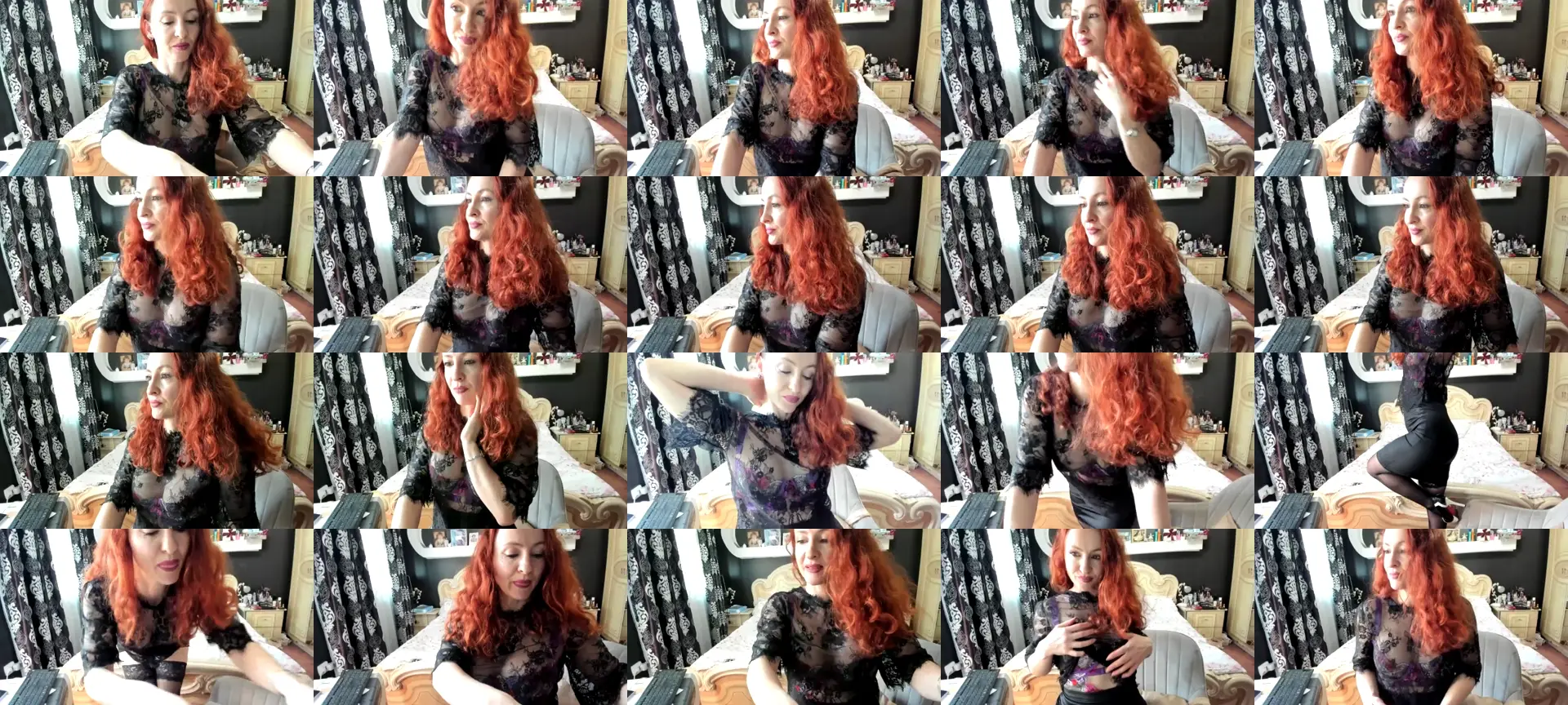 Ms_Violette photo contact sheet