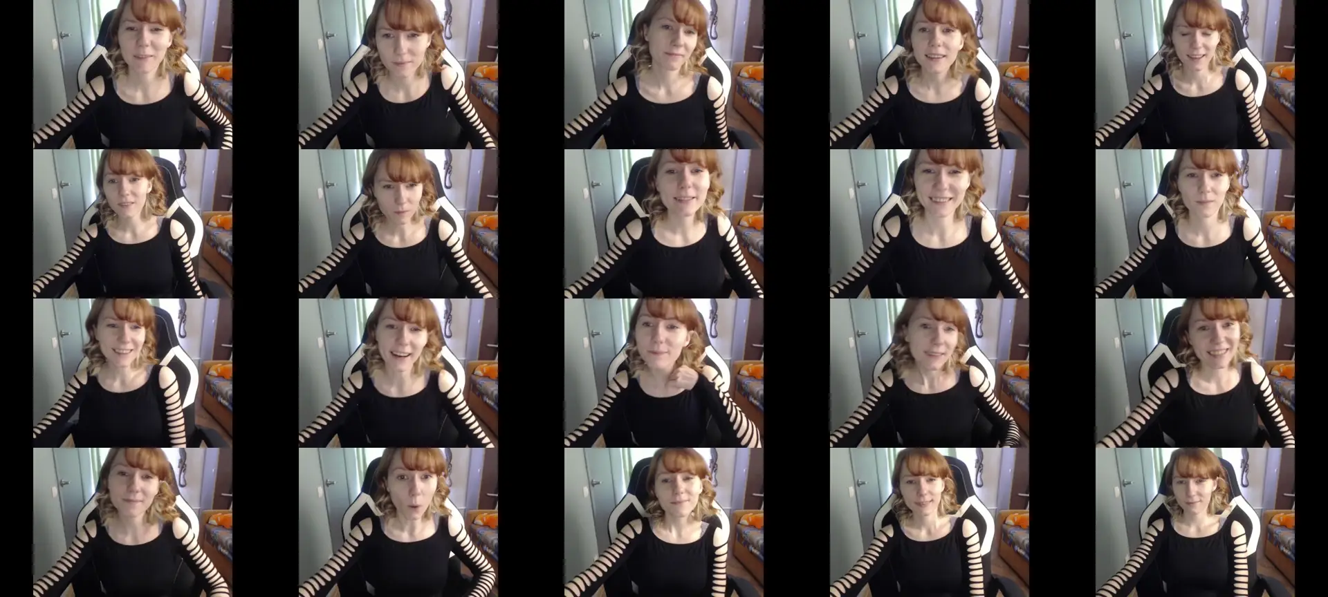 NikiFoks18 photo contact sheet