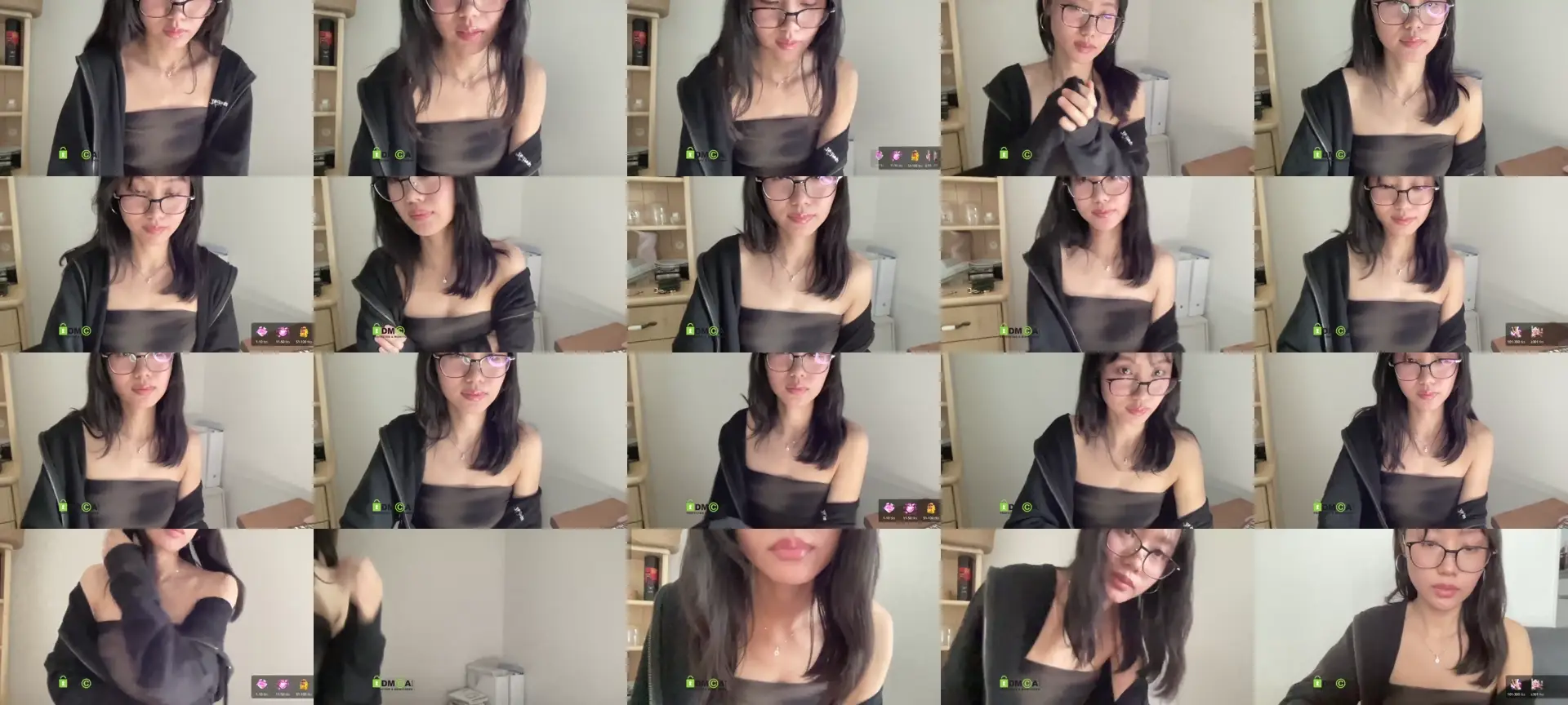 Otochan photo contact sheet