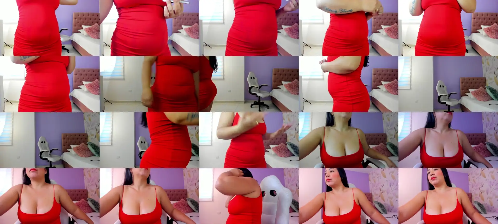 PlumpGirl photo contact sheet