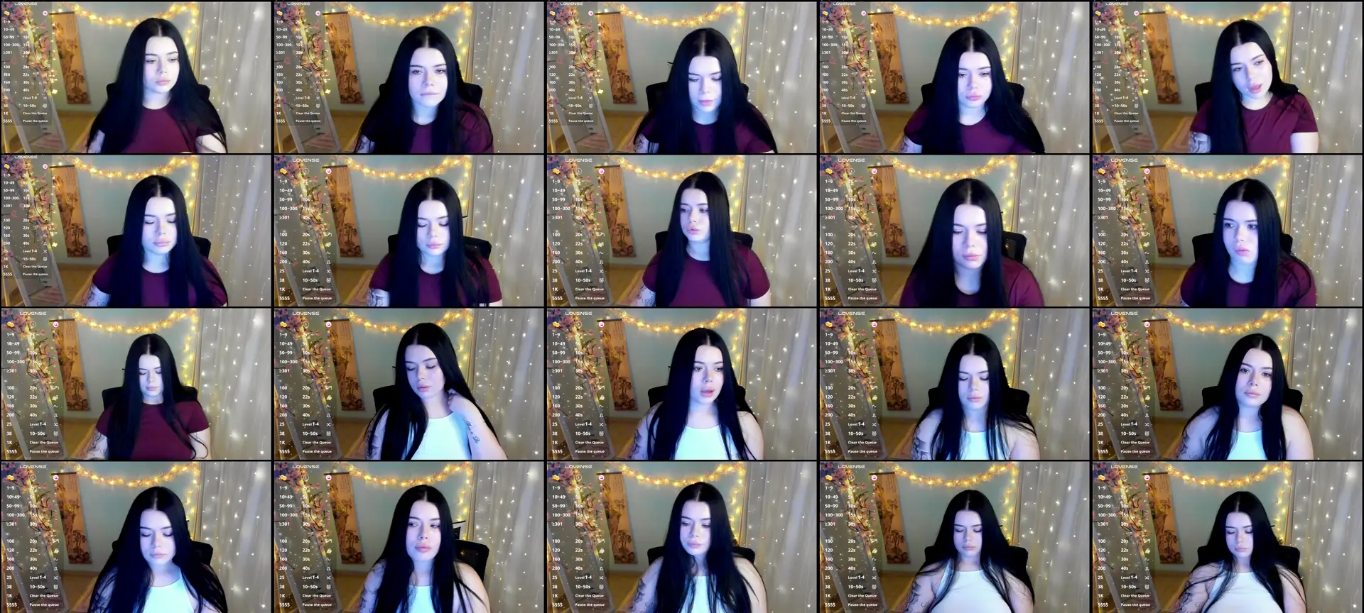 Renesmee photo contact sheet