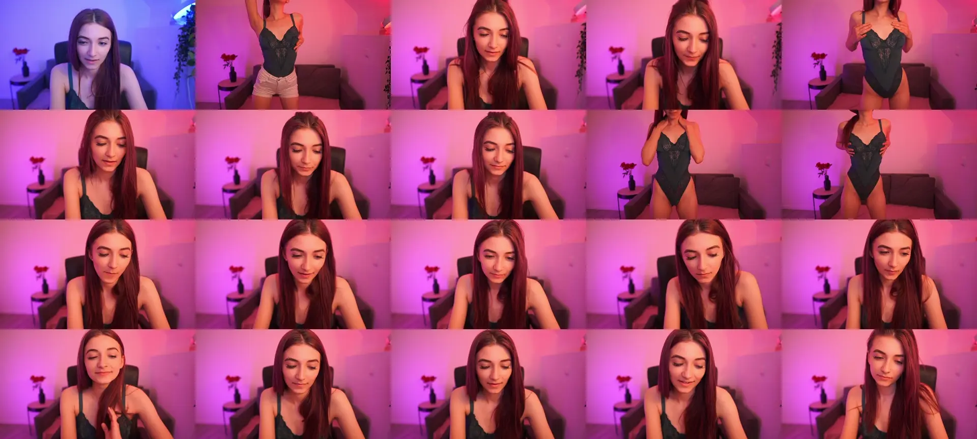 Rosaline18 photo contact sheet