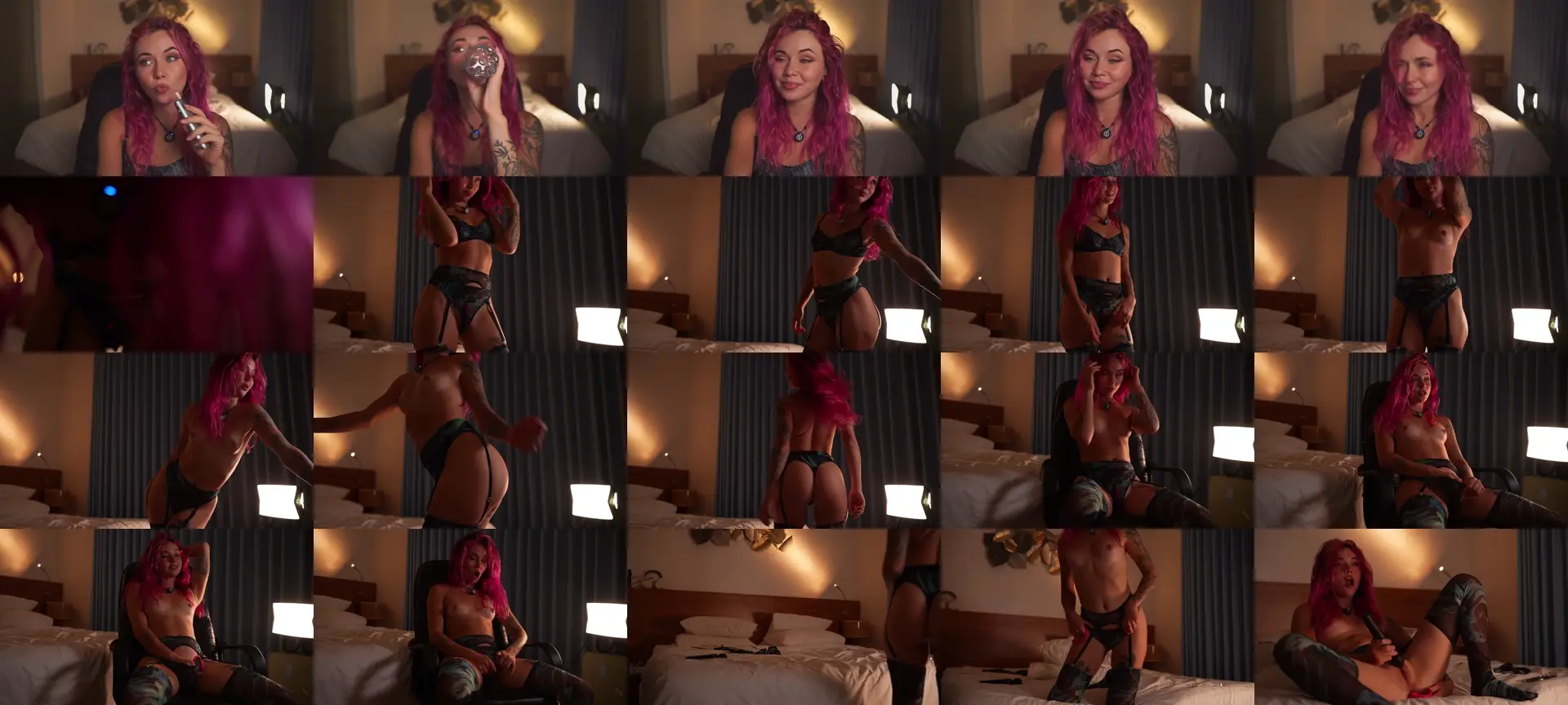 Sarah_Pink photo contact sheet