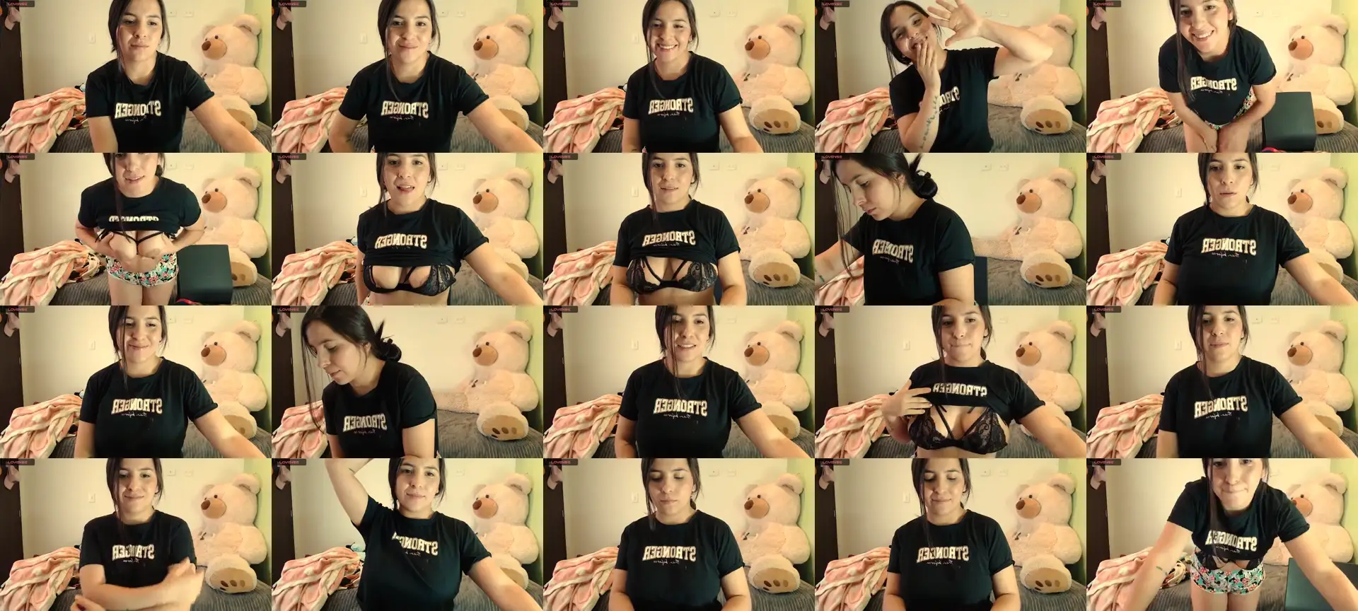 Sarasaenz1 photo contact sheet