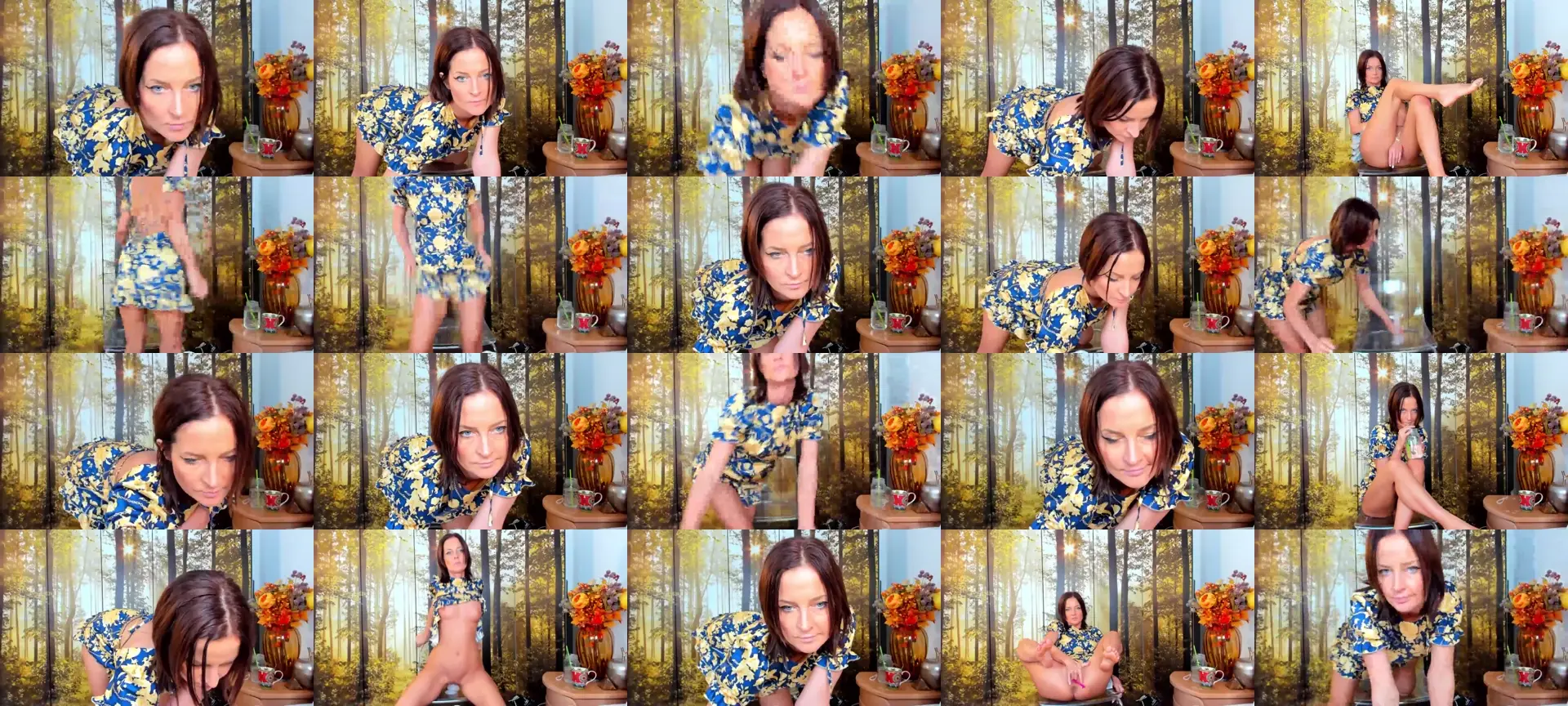 SatyneQueen photo contact sheet