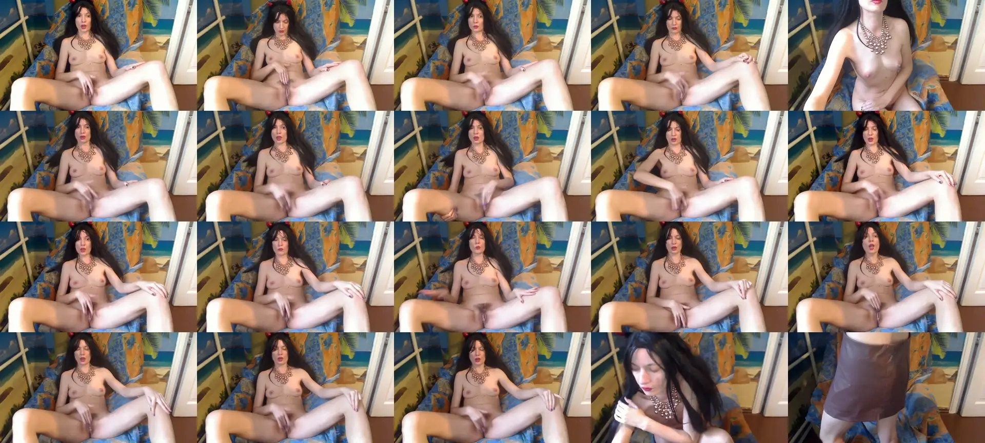 SexyAngelM photo contact sheet