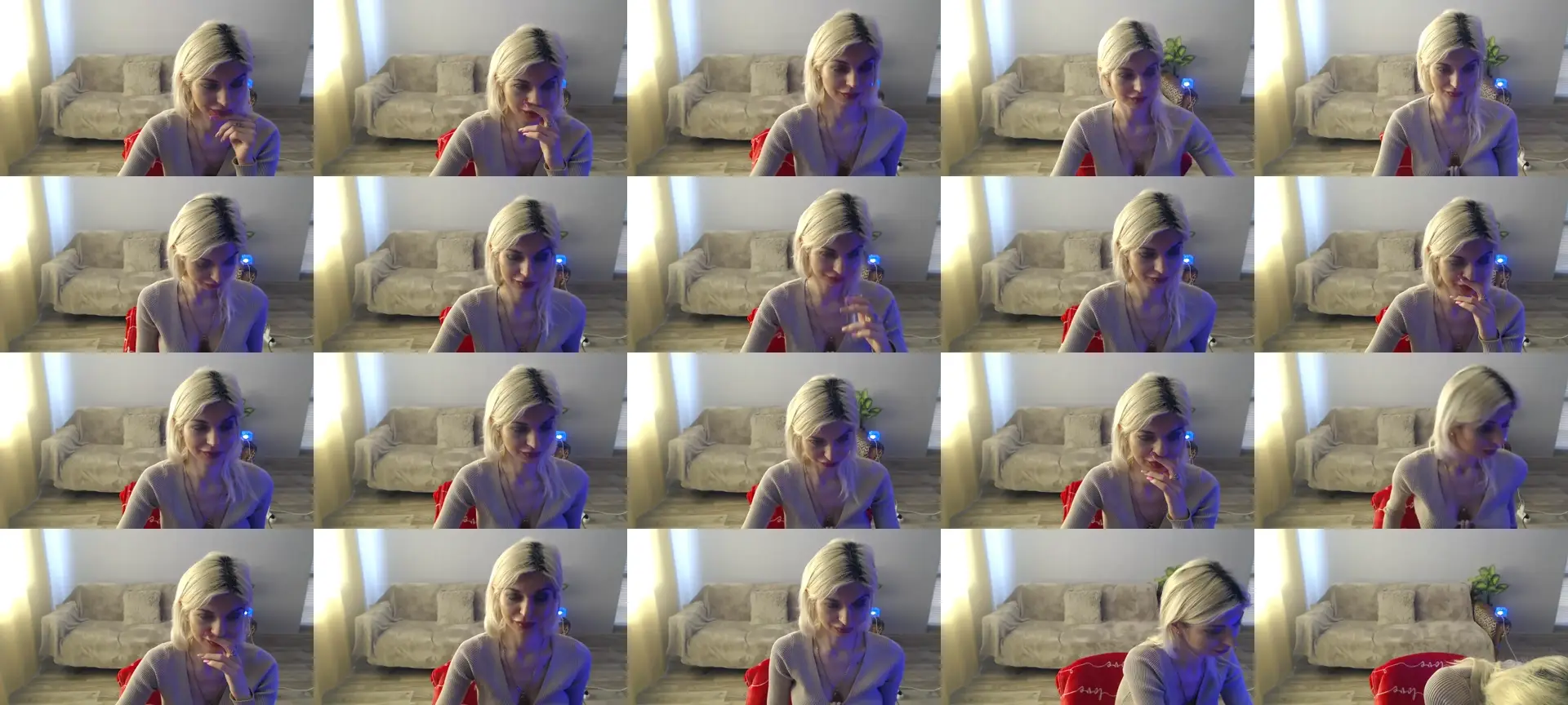 SexyBeatriice photo contact sheet