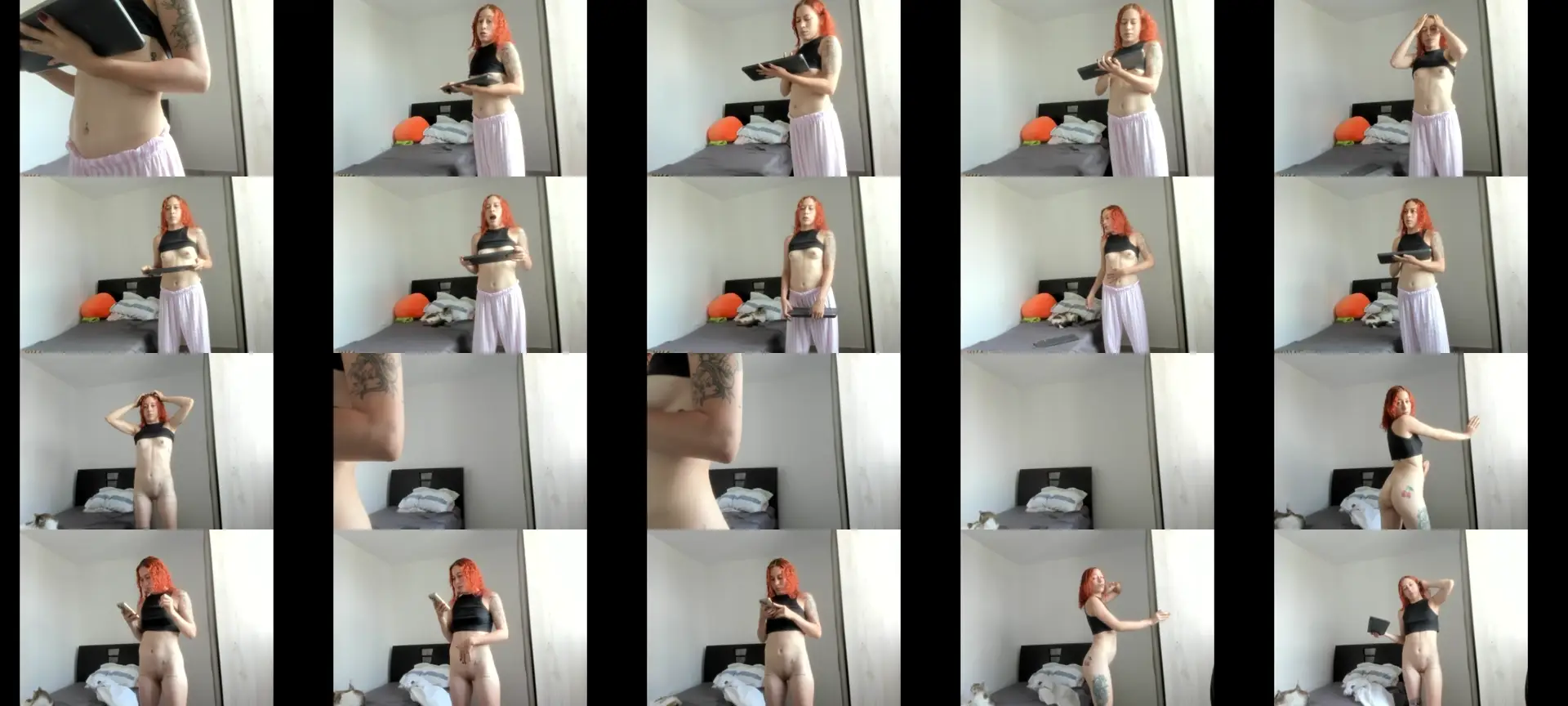 Sherryblosom photo contact sheet