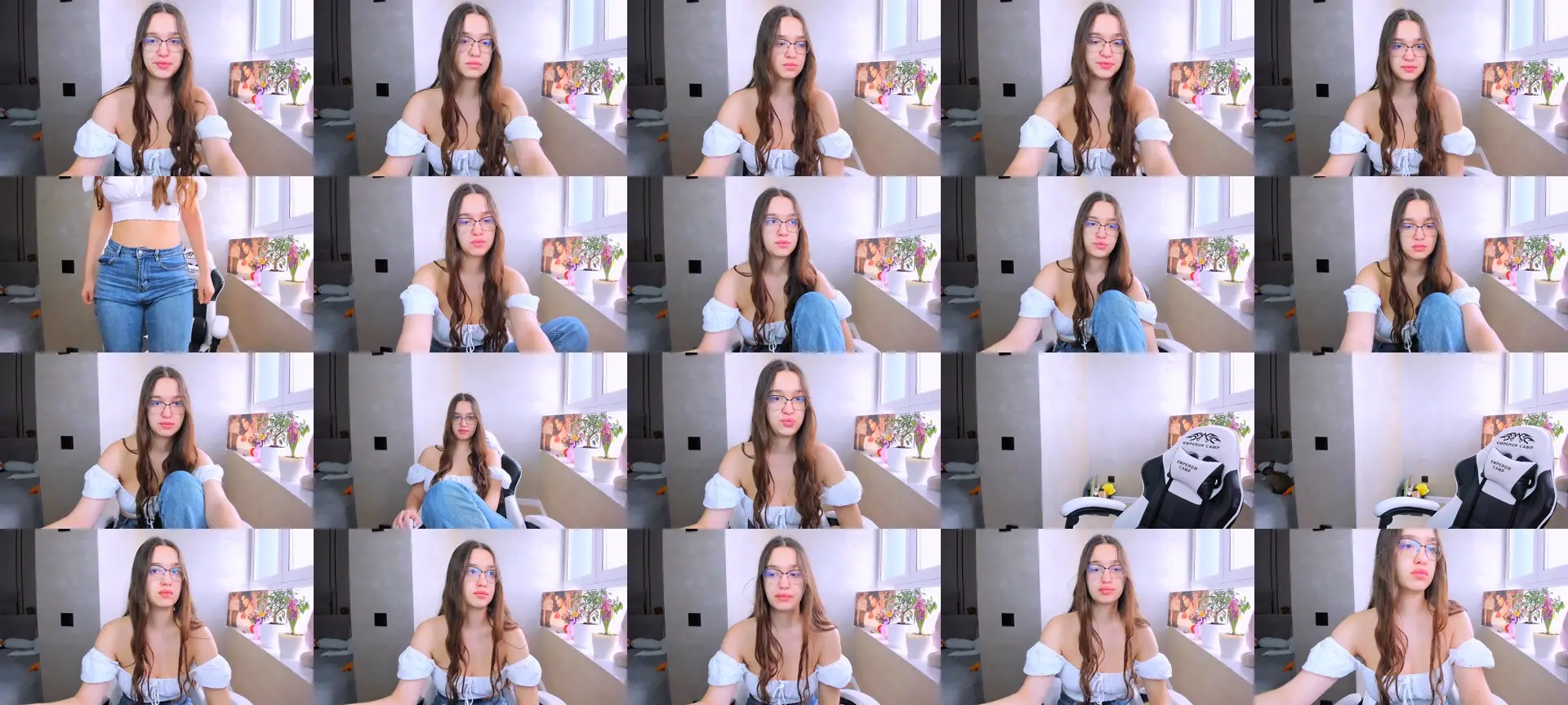 StarlitAffair photo contact sheet