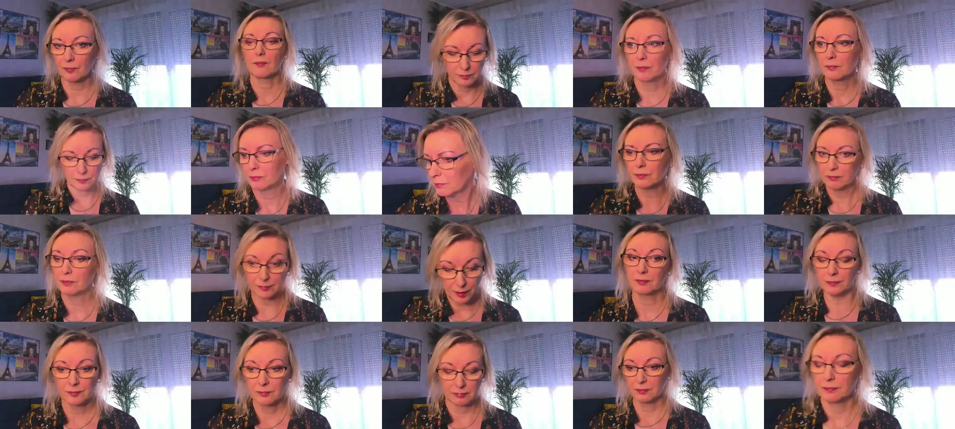 STARvanessa1 photo contact sheet