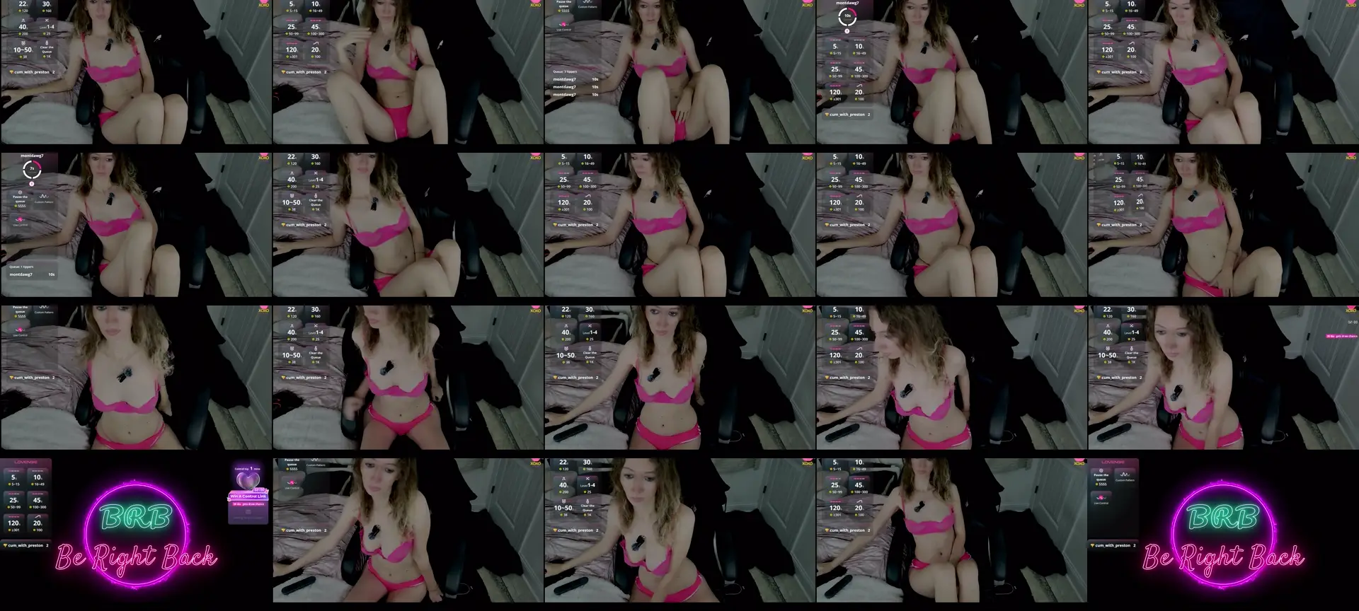 sweetie99 photo contact sheet