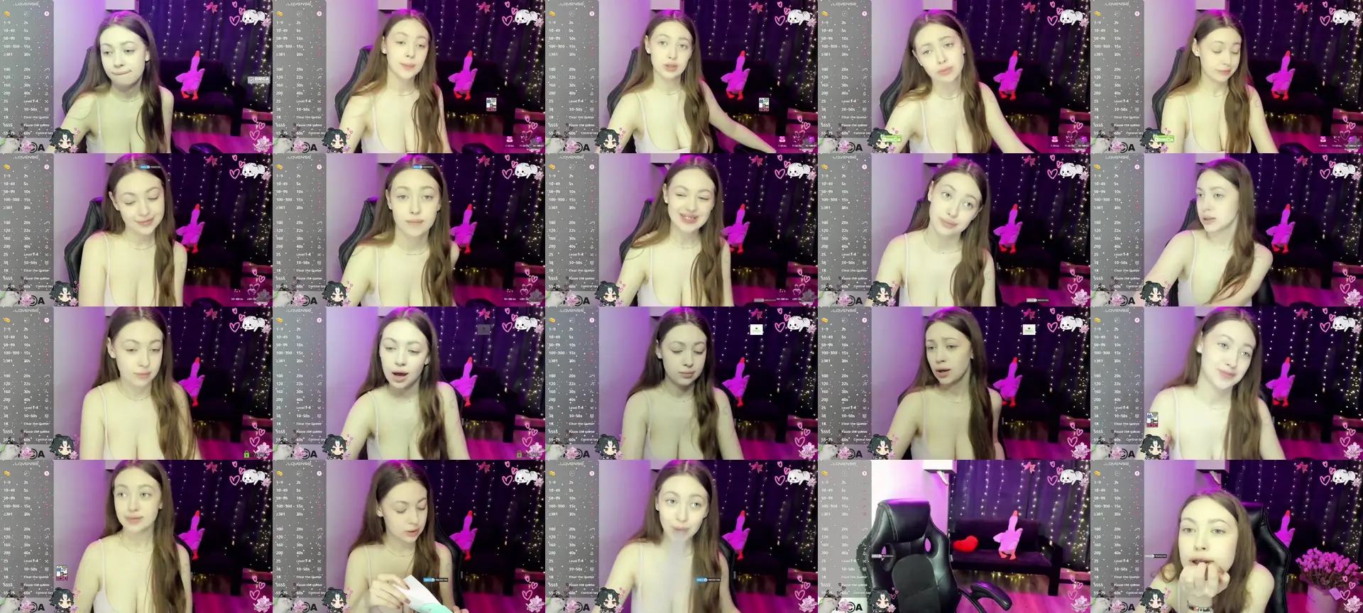 SweetMuffin photo contact sheet