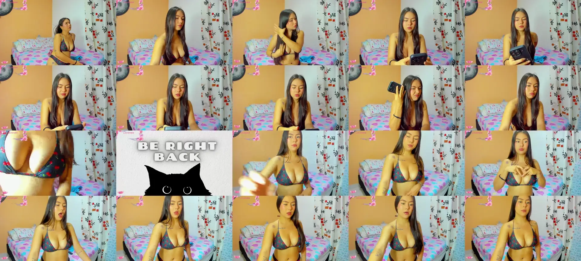 Sweetsecrett photo contact sheet