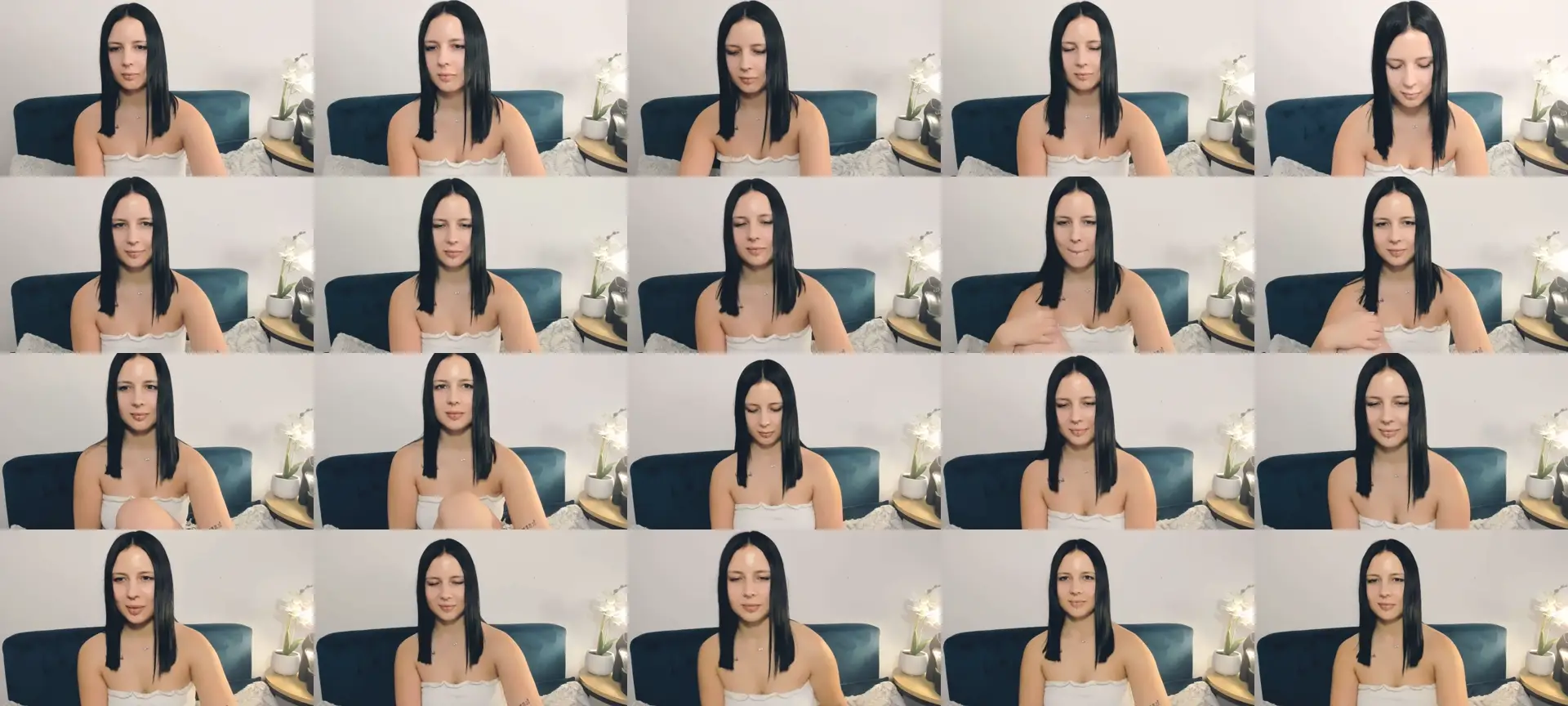 TaliaNatural photo contact sheet