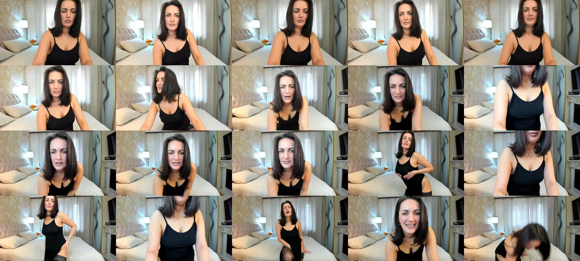 TessaXXXPosh photo contact sheet