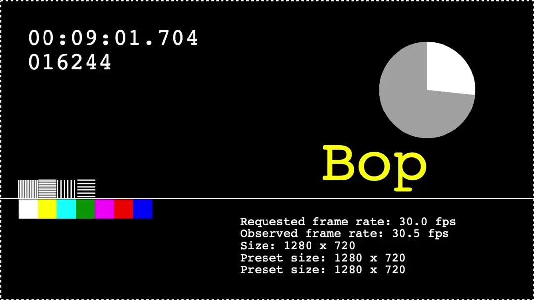 TestCam2003 show preview