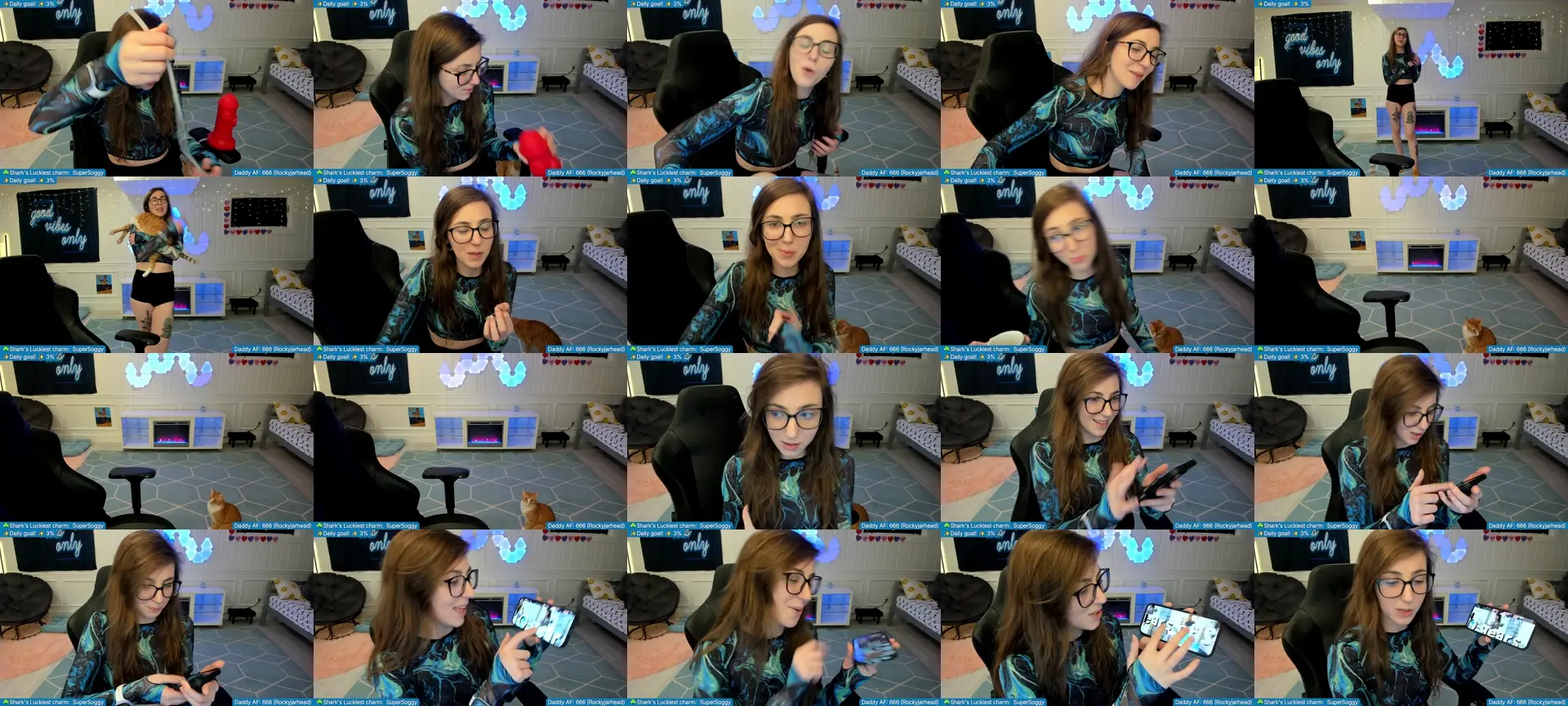 TheSharkQueen photo contact sheet