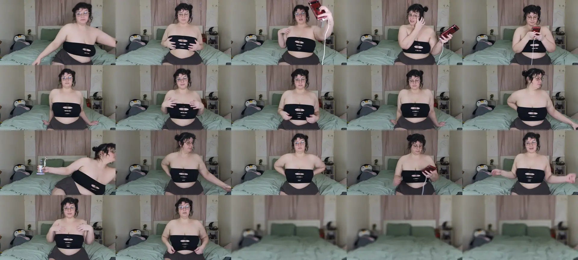 TiaLove photo contact sheet