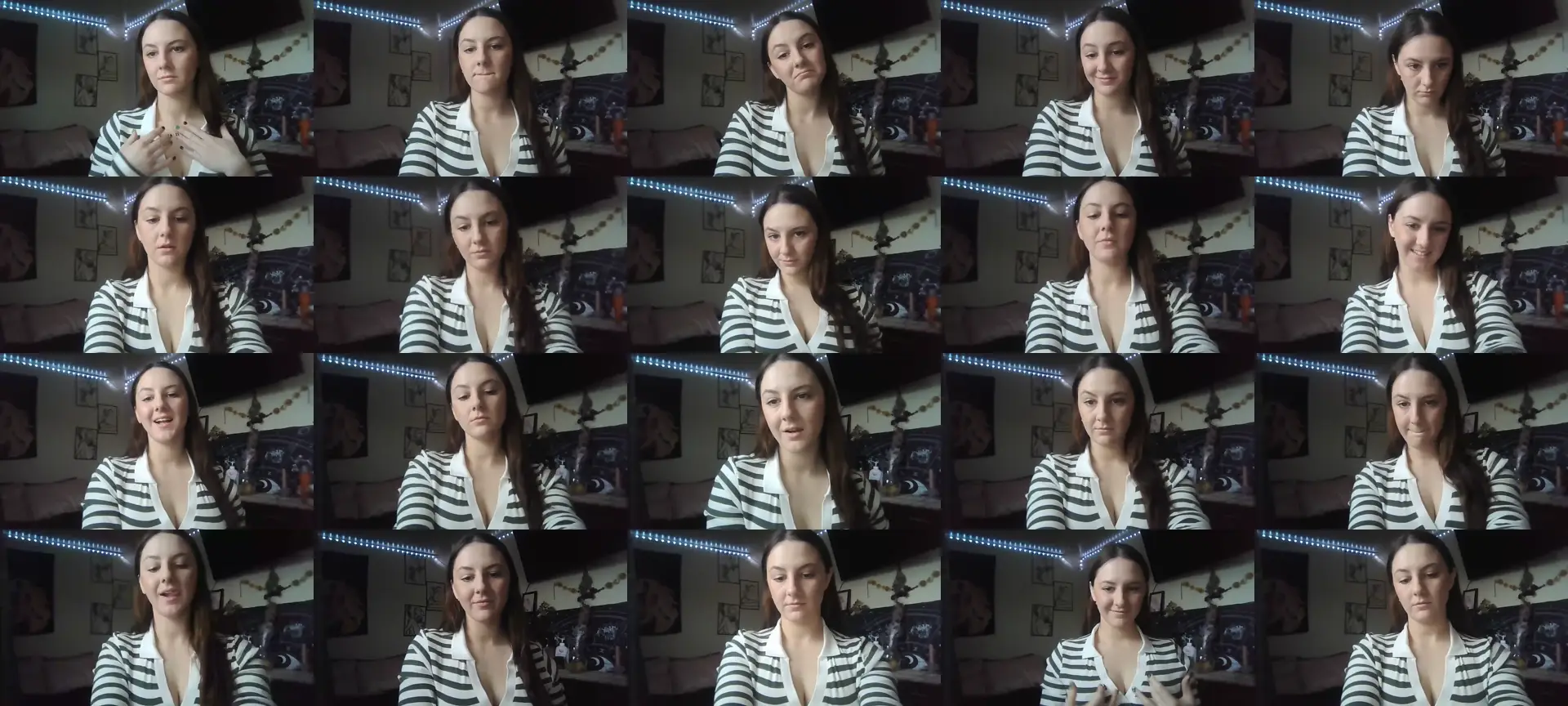 Trixie_tease photo contact sheet