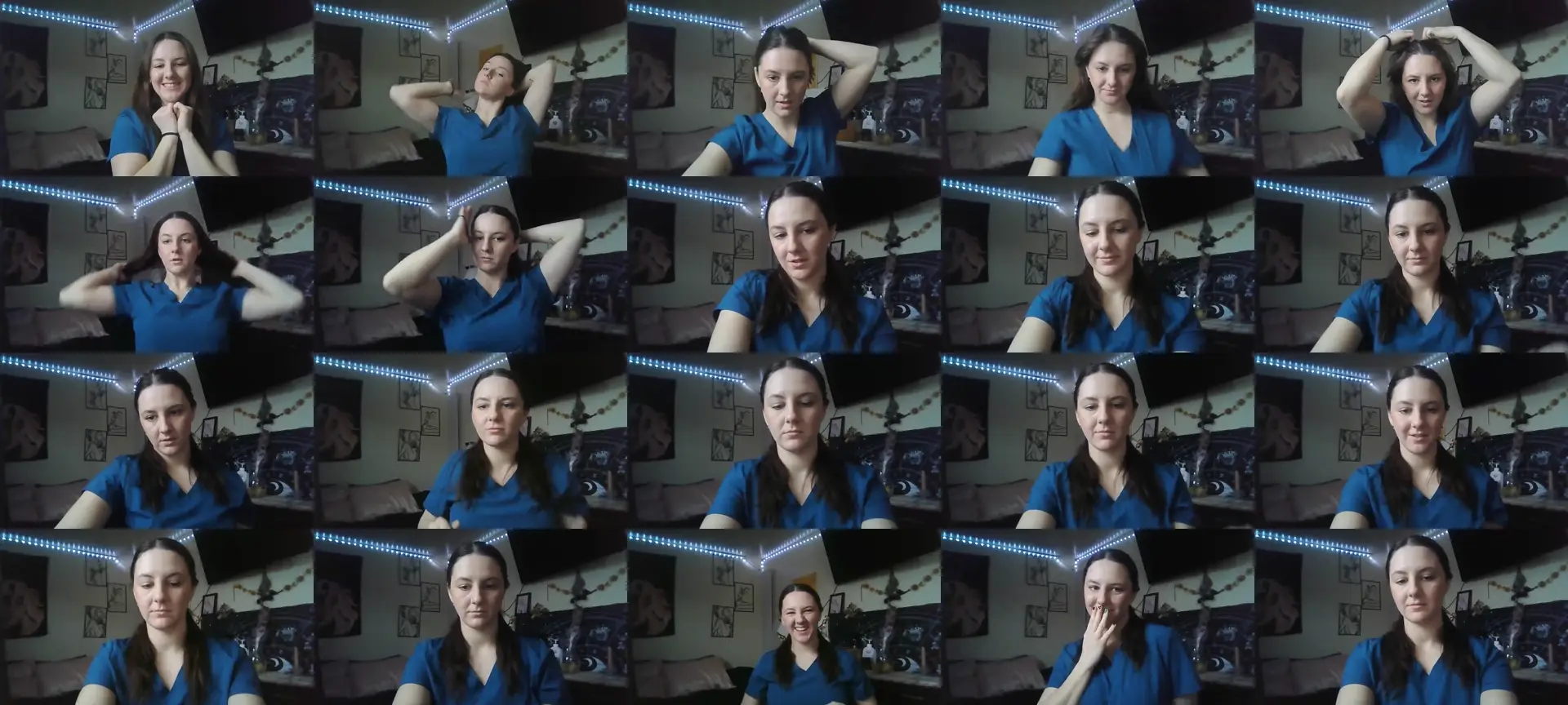 Trixie_tease photo contact sheet