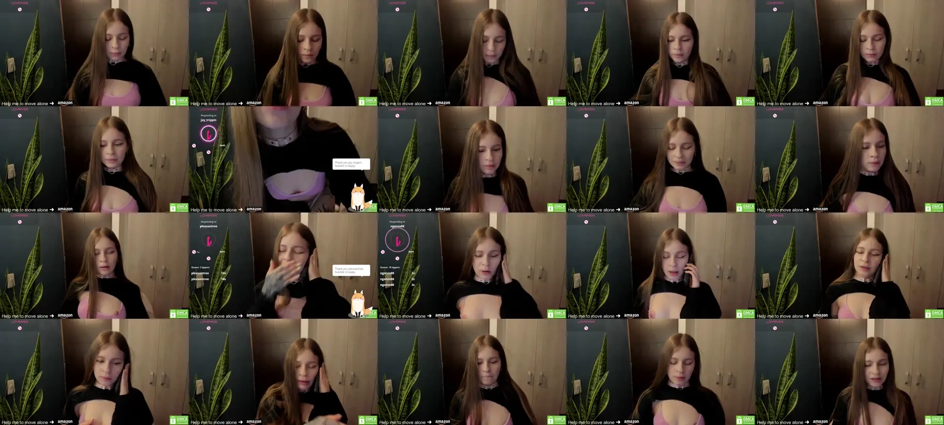 UrScarlett photo contact sheet