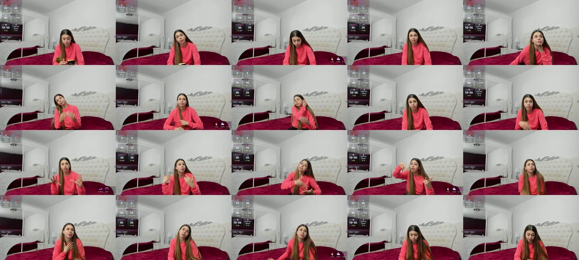 Yennefer07 photo contact sheet