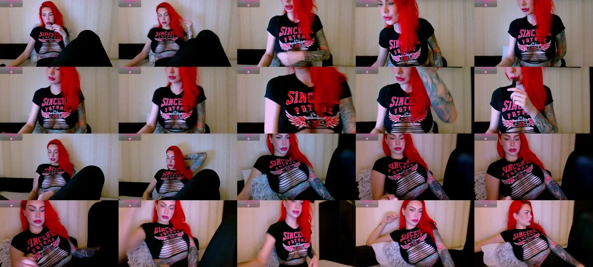 YourArielXXX photo contact sheet